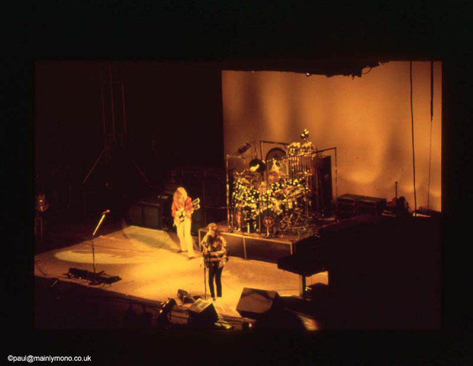 Rush 'Hemispheres' Tour Pictures - Hammersmith Odeon - London, England - May 6th, 1979
