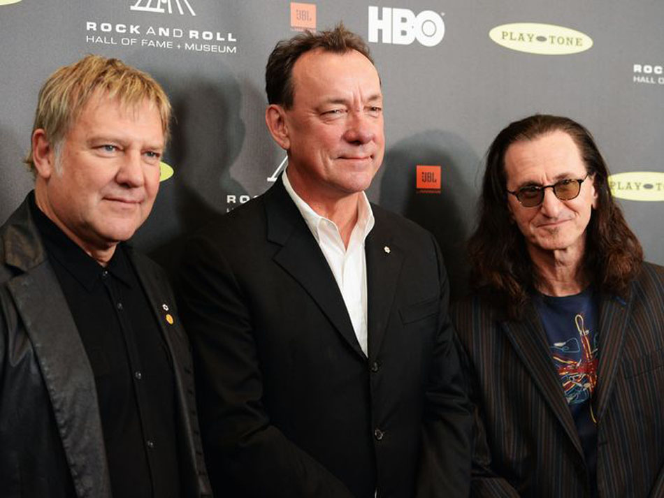 Rush Rock & Roll Hall of Fame Induction Ceremony Pictures - Nokia Center - Los Angeles, CA  - April 18th, 2013