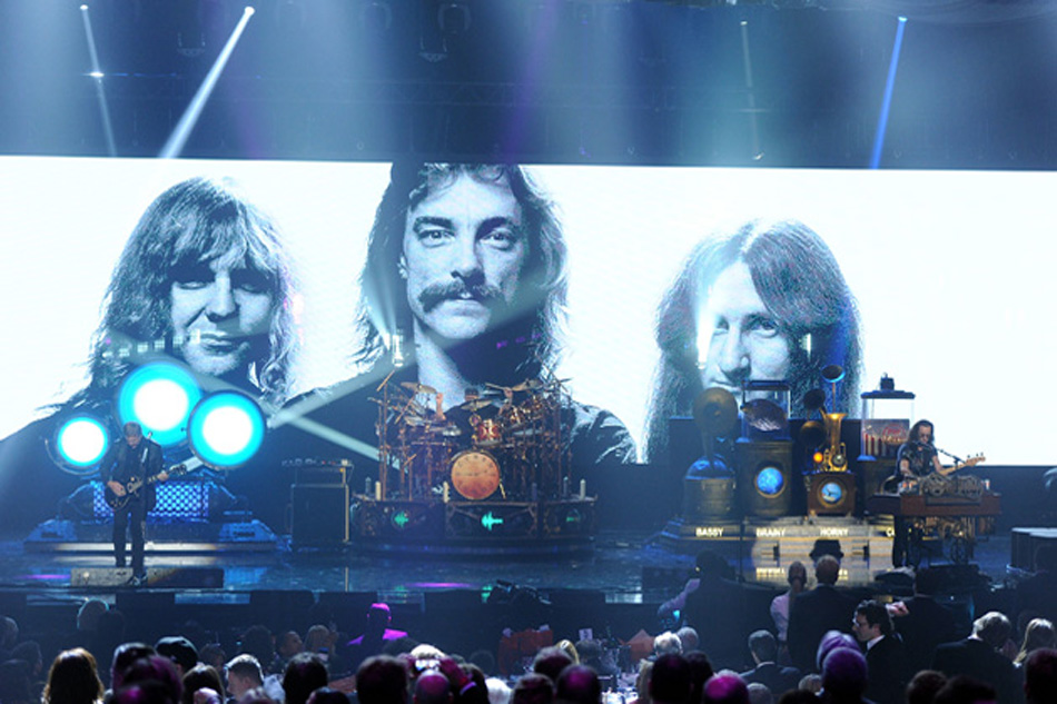 Rush Rock & Roll Hall of Fame Induction Ceremony Pictures - Nokia Center - Los Angeles, CA  - April 18th, 2013