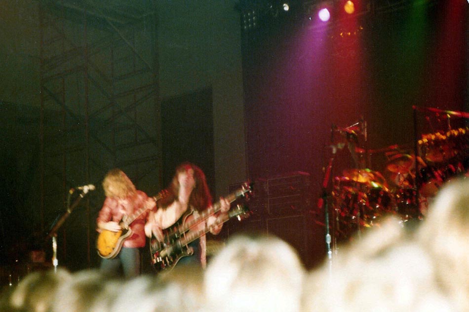 Rush 'Hemispheres' Tour Pictures - Louisville Gardens - Louisville, Kentucky - January 30th, 1979