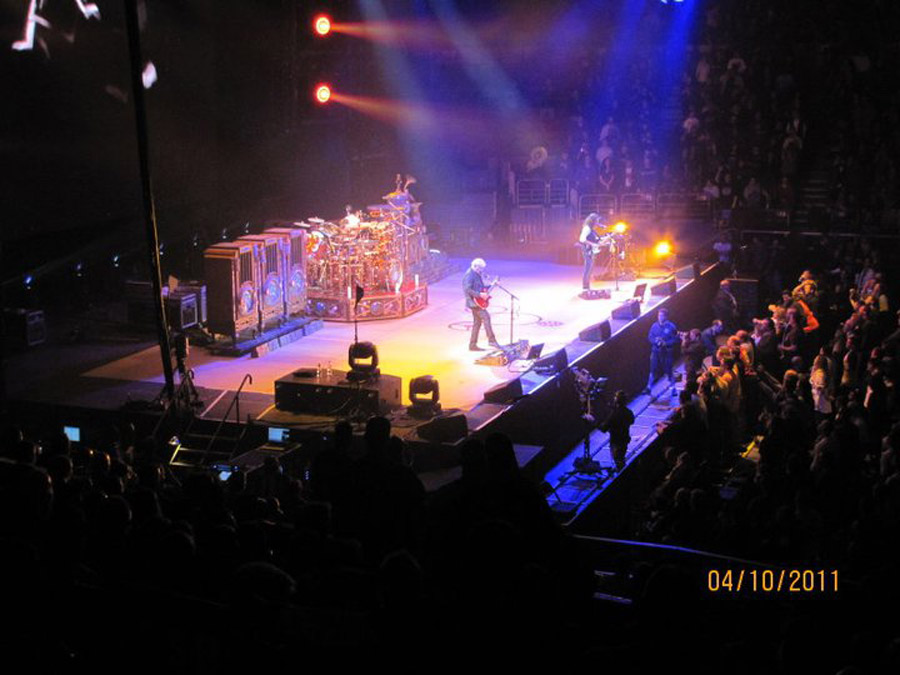 Rush Time Machine 2011 Tour - Madison Square Garden - New York, NY