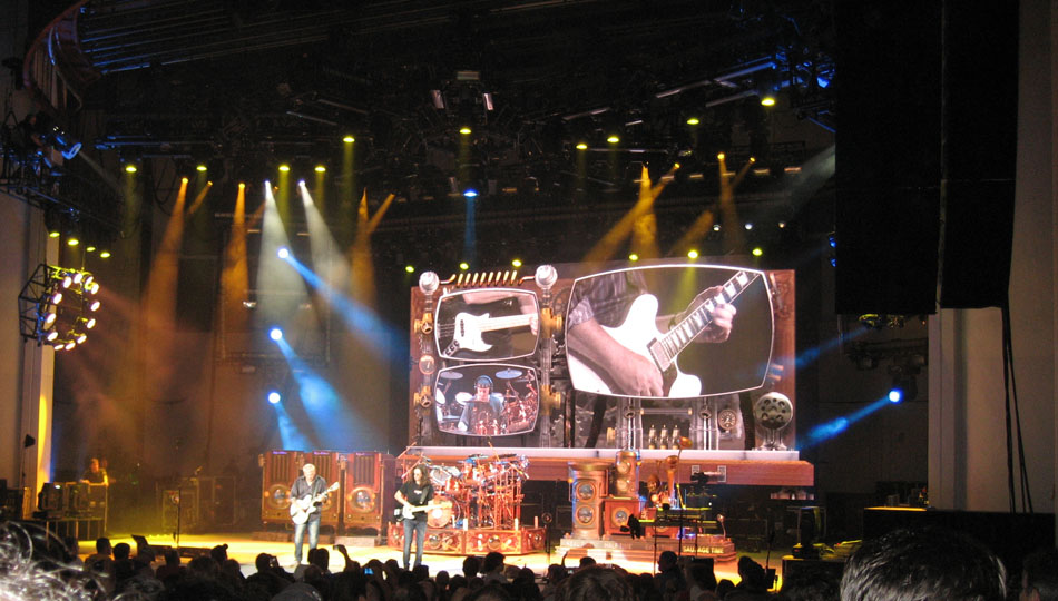 Rush Time Machine 2010 Tour - PNC Arts Center, Holmdel, NJ 09-03-2010