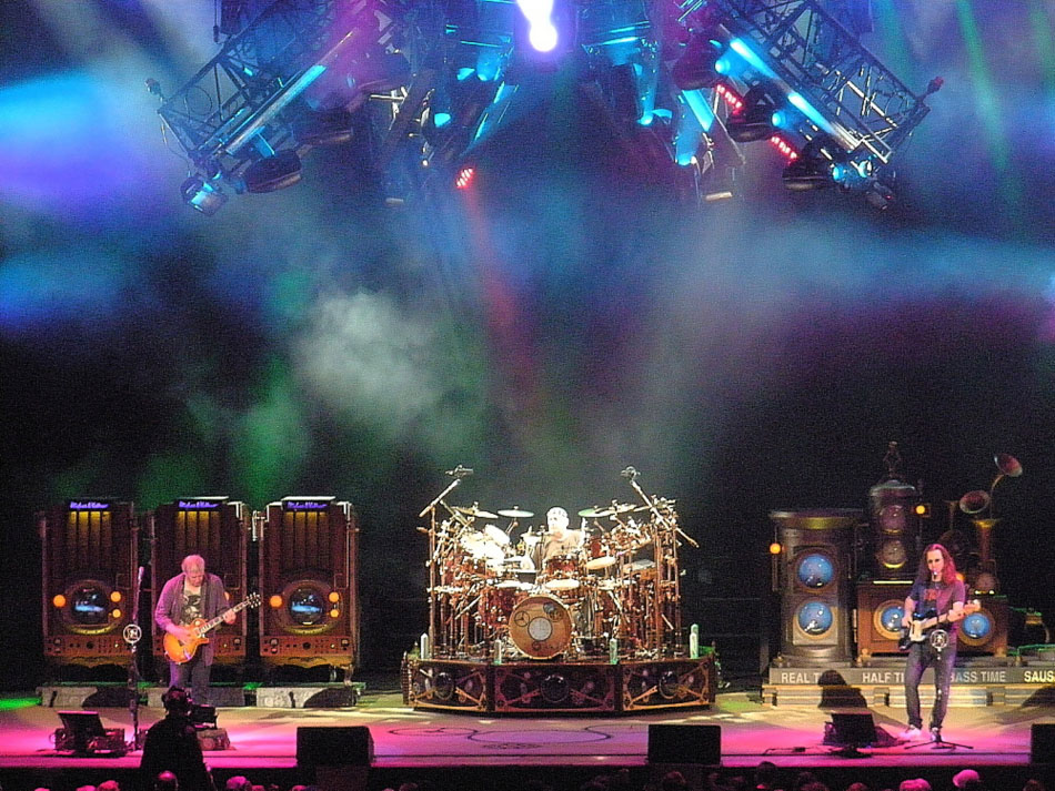 Rush Time Machine 2010 Tour - White River Amphitheatre, Auburn, Washington