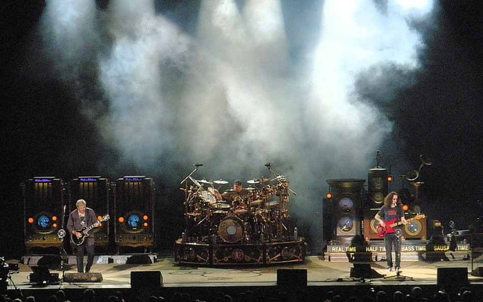 Rush Time Machine 2010 Tour - White River Amphitheatre, Auburn, Washington