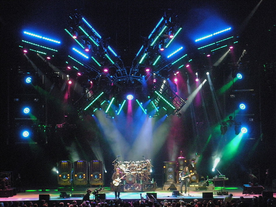 Rush Time Machine 2010 Tour - White River Amphitheatre, Auburn, Washington