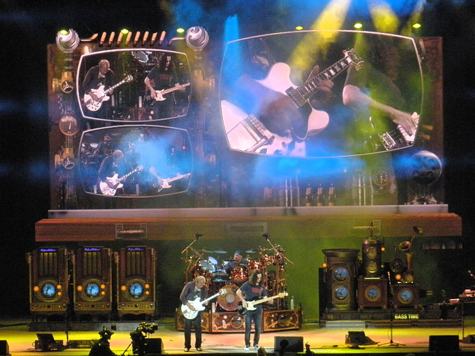 Rush Time Machine 2010 Tour - White River Amphitheatre, Auburn, Washington