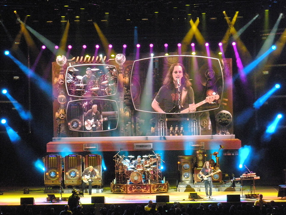 Rush Time Machine 2010 Tour - White River Amphitheatre, Auburn, Washington