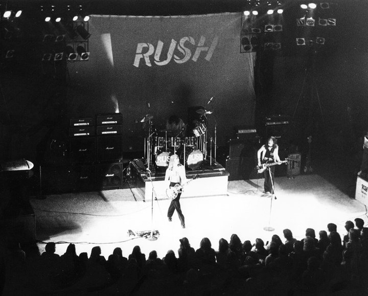 Rush 'Caress of Steel' Tour Pictures