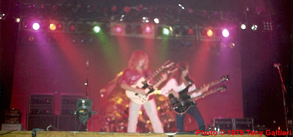 Rush 'Hemispheres' Tour Pictures - Nassau Coliseum -- Uniondale, New York - April 6th, 1979