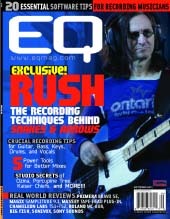 Geddy Lee in EQ Magazine