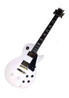 Autographed Gibson Les Paul by Rush