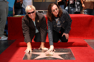 Rush Receive Their Star on the Hollywood Walk of Fame
