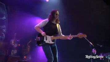 Geddy Lee of Rush at Madison Square Garden