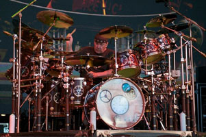 Neil Peart's Rush Time Machine Tour Drum Kit