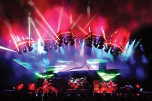 Rush Concert Lighting