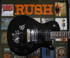 Alex Lifeson Autographed Guitar