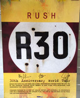 Win an Rush R30 Signed Lithograph