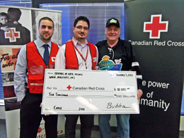 Neil Peart Donation to the Red Cross - Chilean Miners
