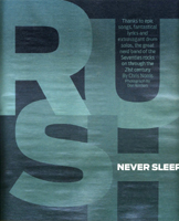 Rush Never Sleeps - Rolling Stone