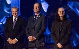 Rush Inducted Into the Hall of Fame