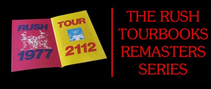 Rush Tourbook Remasters