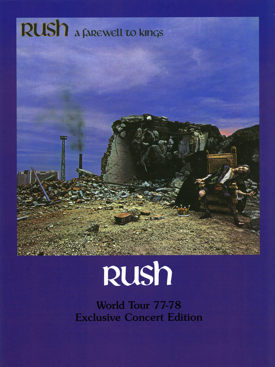 Rush: A Farewell to Kings Tour Book