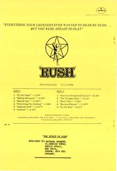 The Spirit of Rush Fanzine - Issue #1 - Page 36