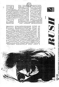 The Spirit of Rush Fanzine - Issue #5 - Page 19
