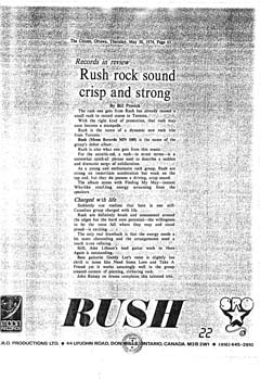 The Spirit of Rush Fanzine - Issue #5 - Page 22