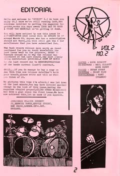 The Spirit of Rush Fanzine - Issue #6 - Page 2