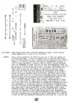 The Spirit of Rush Fanzine - Issue #6 - Page 38