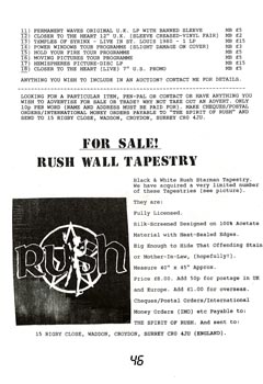 The Spirit of Rush Fanzine - Issue #8 - Page 46