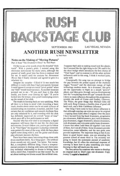 The Spirit of Rush Fanzine - Issue #14 - Page 29