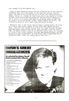 The Spirit of Rush Fanzine - Issue #14 - Page 5