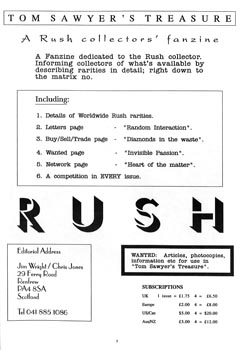 The Spirit of Rush Fanzine - Issue #21 - Page 7