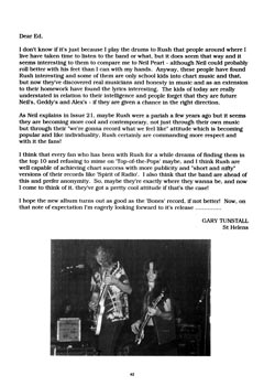 The Spirit of Rush Fanzine - Issue #22 - Page 42