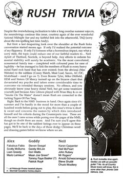 The Spirit of Rush Fanzine - Issue #28 - Page 21
