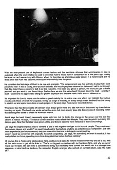 The Spirit of Rush Fanzine - Issue #42 - Page 24