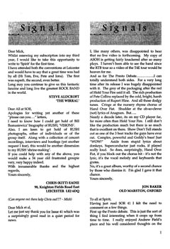 The Spirit of Rush Fanzine - Issue #42 - Page 3