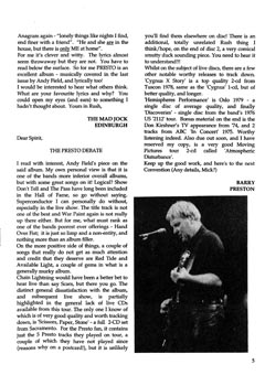 The Spirit of Rush Fanzine - Issue #42 - Page 7