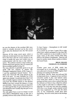 The Spirit of Rush Fanzine - Issue #46 - Page 11