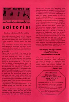 The Spirit of Rush Fanzine - Issue #49 - Page 2