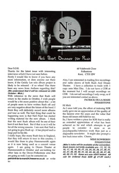 The Spirit of Rush Fanzine - Issue #53 - Page 6