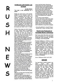 The Spirit of Rush Fanzine - Issue #56 - Page 3
