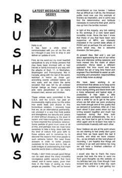 The Spirit of Rush Fanzine - Issue #59 - Page 3