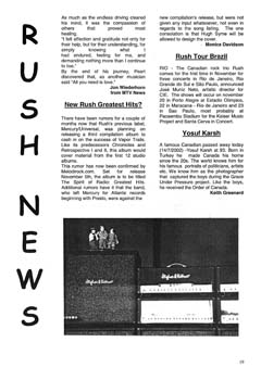 The Spirit of Rush Fanzine - Issue #63 - Page 19