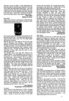 The Spirit of Rush Fanzine - Issue #64 (#69) - Page 27