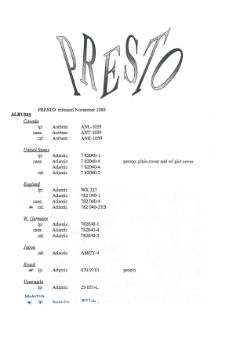 Eric Ross' Rush Discography - Page 54