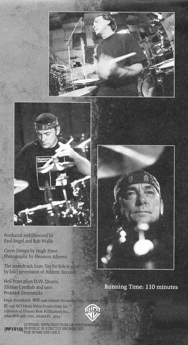 Neil Peart: A Work in Progress