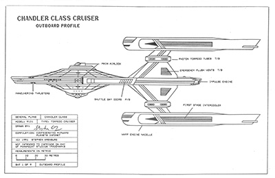 Chandler Class Cruiser General Plans